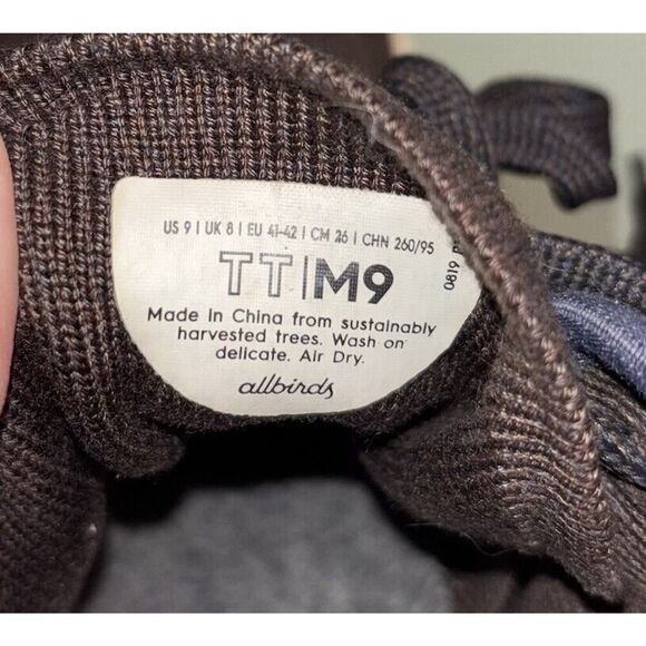 Allbirds Tree Toppers High Top Minimalist Shoes Sneakers Men’s Size 9 Brown - Picture 9 of 9
